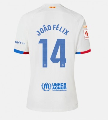 Barcelona Joao Felix #14 Replica Away Stadium Shirt 2023-24 Short Sleeve